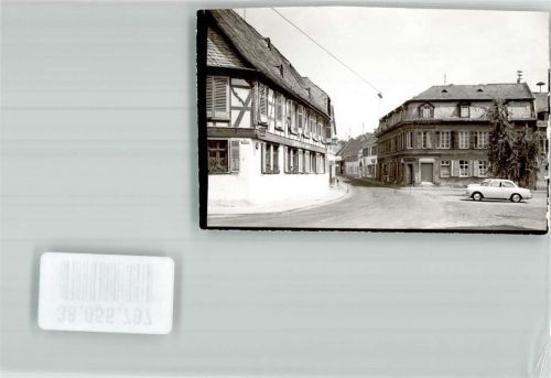 Erbach Gasthaus Oldtimer Ort handschriftlich Foto Original aus Archiv eines Ansichtskartenverlages