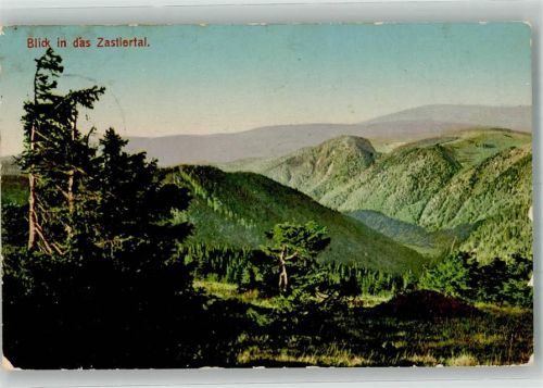 Oberried 1913 Zastlertal Hüttenstempel Gasthaus Feldbergturm