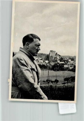 Hiltpoltstein Sammelbild Der Führer vor dem Ort Sammelwerk Nr. 15 Adolf Hitler Nr. 10 Gruppe 64