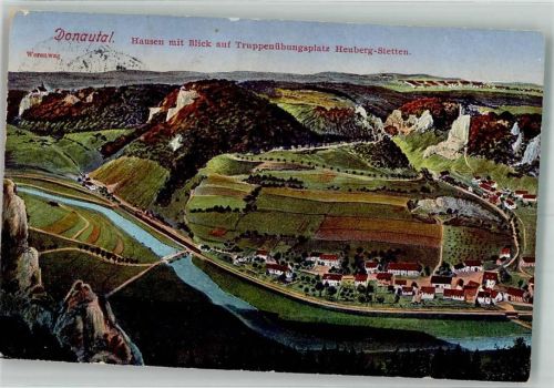 Heuberg Feldpost WK I Truppenübungsplatz heuberg III.Min.Werf.-Ers.Bastl 2. Ers.Komp.