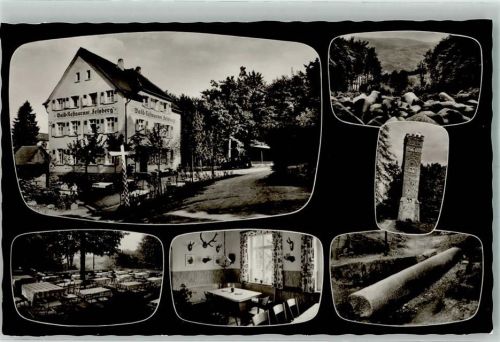 Felsberg Wald Gasthaus Felsberg Felsenmeer Riesensäule