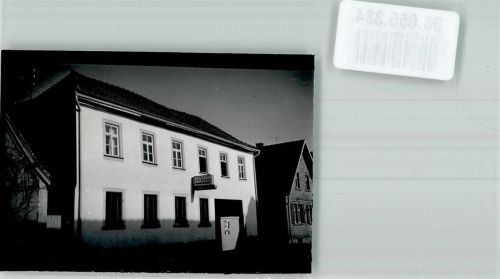 Schraudenbach Gasthaus z. Sonne Ort handschriftlich Foto Original aus Archiv eines Ansichtskartenverlages
