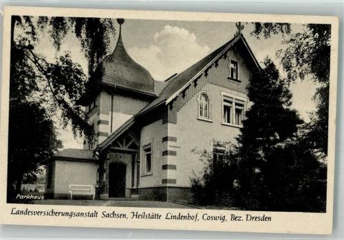 Coswig Krankenhaus Heilstätte Lindenhof Parkhaus
