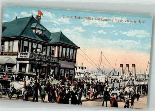 Victoria Hafen C.P.R. Ticket Office