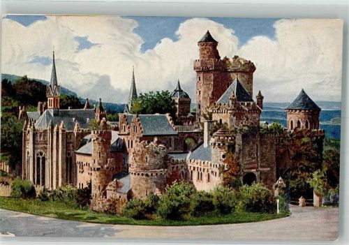 Kassel No. 2198B Wilhelmshöhe Löwenburg