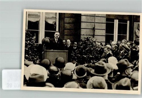 Berlin Mitte 1933 Sammelbild Kultusminister Rust eröffnet die Große Berliner Kunstausstellung Album Nr. 8 Deutschland erwacht Nr. 138