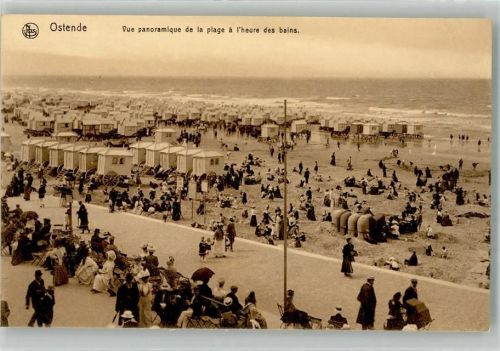 Ostende Schwimmbad Strand