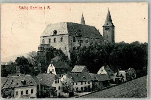 Rochlitz 1910 Schloss