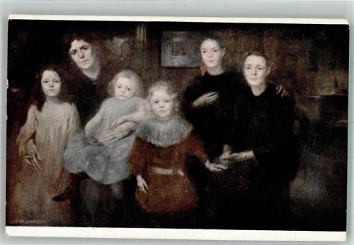 Paris sign. Carriere E. Die Familie Musee de Luxembourg