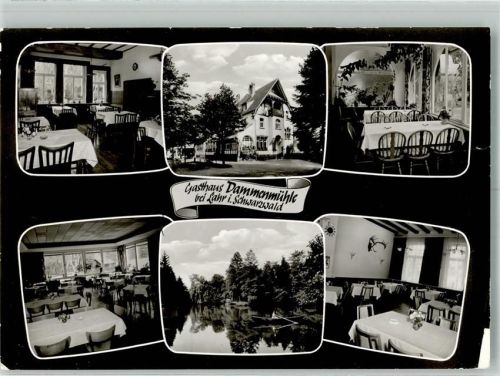 Lahr 1973 Gasthaus Dammenmühle