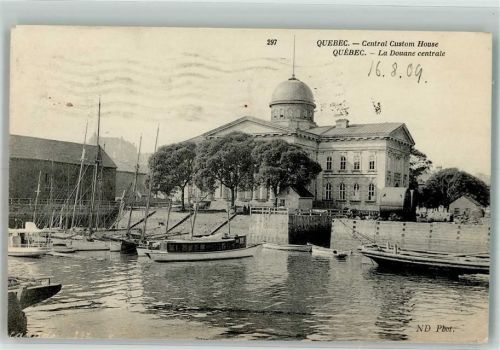 Quebec 1909 Cedntral Custom House