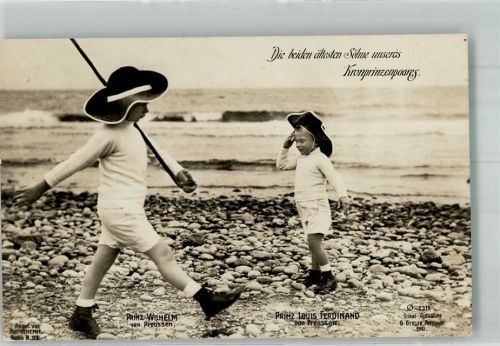 Und Prinz Louis Ferdinand d. Kronprinzenpaares