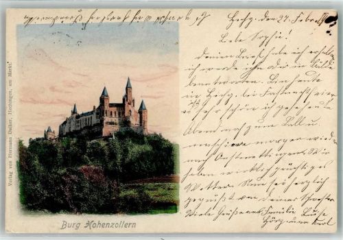 Hohenzollern 1900 Burg