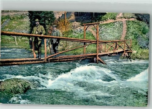 Gutach Brücke über die Stromschnellen der Gutach