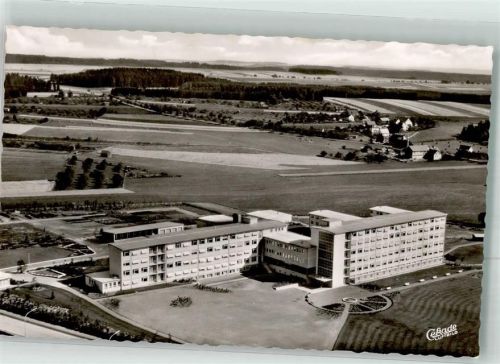 Schwenningen Fliegeraufnahme des Städtischen Krankenhauses