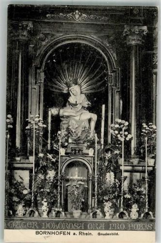 Kamp-Bornhofen 1939 Gnadenbild im Kloster Bornhofen Verlag Louis Glaser 2493