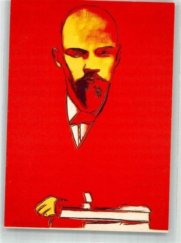 sign. Warhol, Andy Portrait von Lenin