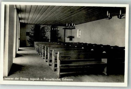 Eichenau 1939 WK II Ev. Kirche Jugend und Freizeitkirche