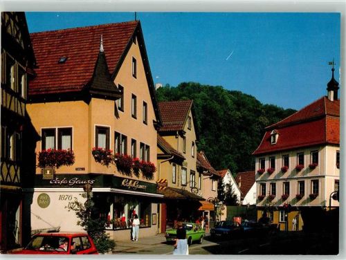 Nagold Gasthaus Cafe Gauss Oldtimer