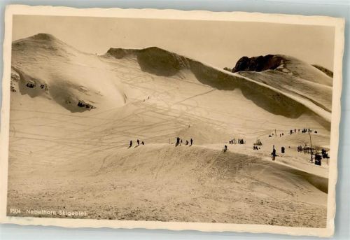 Nebelhorn Gipfelhütte Skigebiet am Nebelhorn Fotograf Heimhuber Hüttenstempel