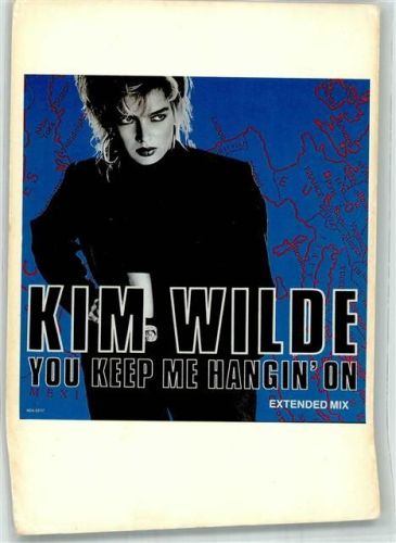 Portrait der Sängerin Kim Wilde You keep me hangin' on