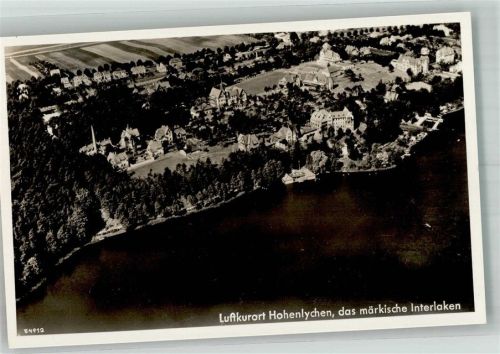 Lychen Fliegeraufnahme Hohenlychen