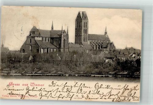Wismar 1901 Bahnpost Wismar
