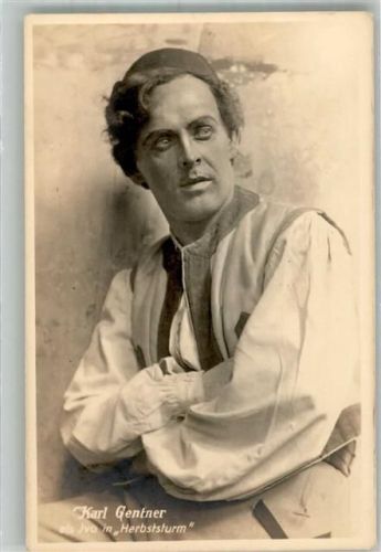Portrait von Karl Gentner als Ivo in Herbststurm