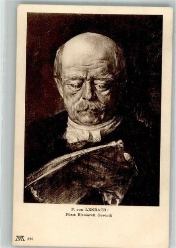 sign. Lenbach F. v. F.A. Ackermann`s Kunstverlag Serie 90/91 Nr. 320