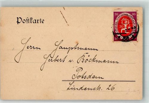 Tempelhof 1920 Verband der im Ausland geschädigten Inlandsdeutschen Drucksache