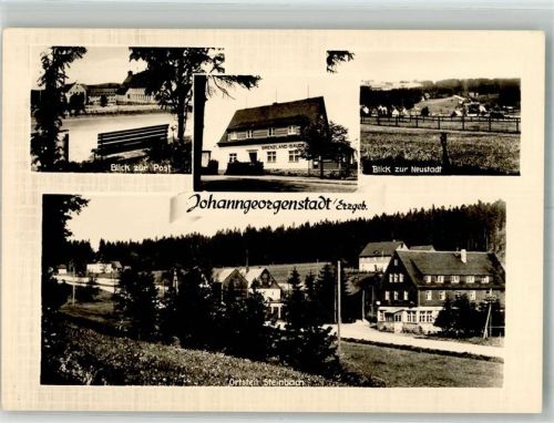 Johanngeorgenstadt Postamt Gasthaus Grenzlandbaude
