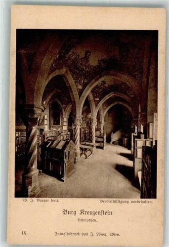 Leobendorf Burg Kreuzenstein Bibliothek Verlag W.J. Burger