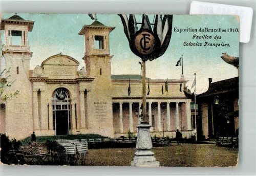 Brüssel Ausstellung 1910 Pavillon Francais
