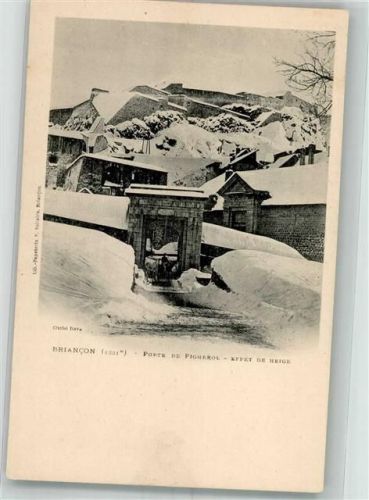 Briancon Winter Porte de Pignerol