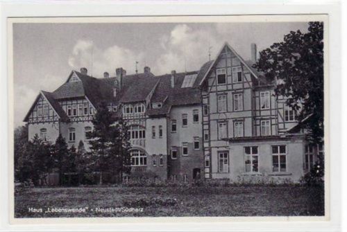 Neustadt im Südharz mit Haus " Lebenswende " ungelaufen Top Erhaltung.