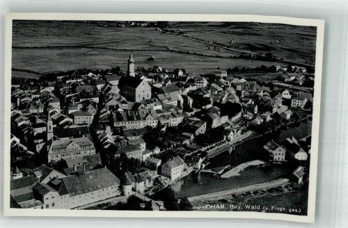 Cham Fliegeraufnahme Kirche