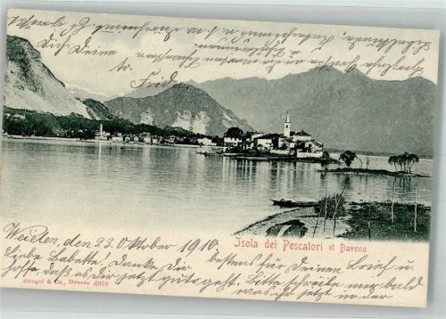 Baveno 1910 Isola dei Pescatori