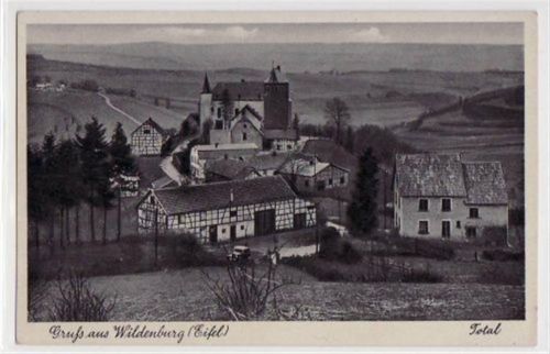 Wildenburg i.d. Eifel mit Totale ungelaufen Leicht stockfleckig, sonst gut erhalten