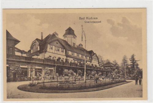 Bad Kudowa Charlottenbad in Bad Kudowa - Kudowa-Zdrój / Kreis Glatz - Klodzko ungelaufen Top Erhaltung.