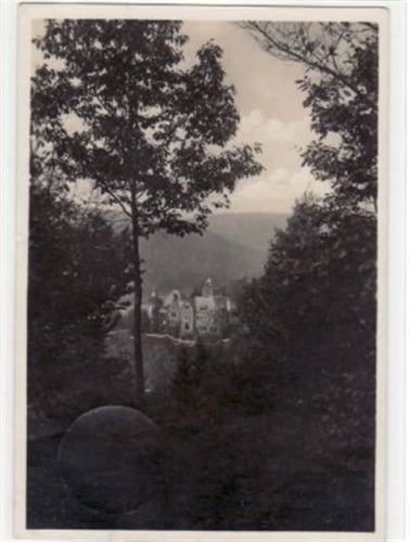 Bergfeld bei Eisenschmitt gelaufen von 1935 kleiner Riß am linken Rand in der Mitte, leichter Stempeldurchdruck, sonst gut erhalten