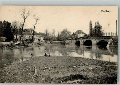 Conflans-sur-Lanterne 1917 Feldpost WK I Fernsprech-Abt. 11