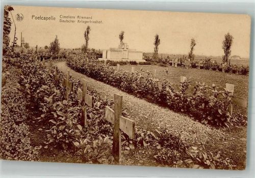 Poelcapelle Kriegerdenkmal Deutscher Kriegerfriedhof