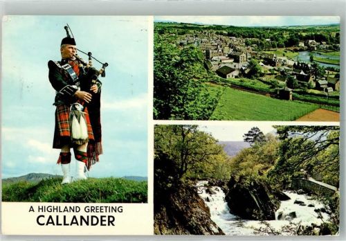 Stirling 1977 Uniform Piper The Falls of Leny