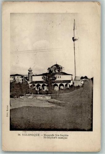 Thessaloniki 1919 St. Sophie. Moschee Zensur Nr. 188