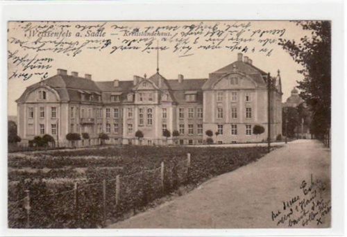 Weißenfels Weißenfels mit Kreisständehaus gelaufen von 1926. Gute Erhaltung.