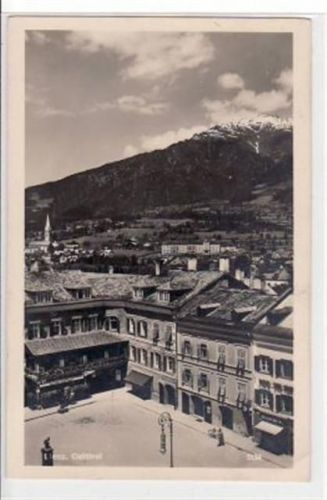 Lienz mit Teilansicht gelaufen, Datum nicht lesbar. Gute Erhaltung.