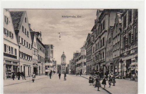 Dillingen a. D. mit Königstraße, Ost ungelaufen Top Erhaltung.