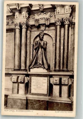 Freiberg Grabdenkmal für Kurfürstin Anna von Dänemark in der Fürstenkapelle des Doms