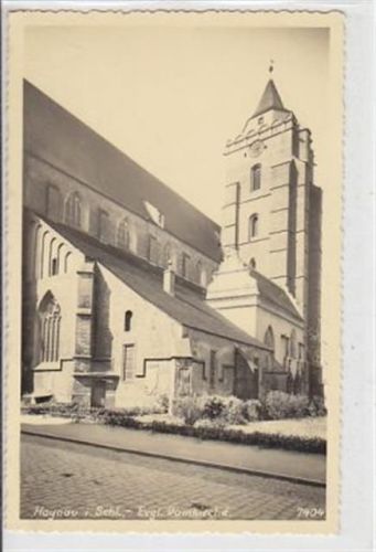 Haynau Haynau in Schlesien - Chojnów / Kreis Goldberg - Zlotoryja. evangelische Domkirche ungelaufen Top Erhaltung.