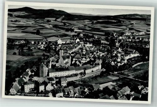 Neunburg Fliegeraufnahme Freigeg. d. R.L.M.